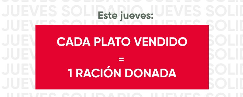 Jueves Solidario - Circuito Gastronómico de Córdoba + Banco de Alimentos Córdoba