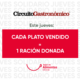 Jueves Solidario - Circuito Gastronómico de Córdoba + Banco de Alimentos Córdoba